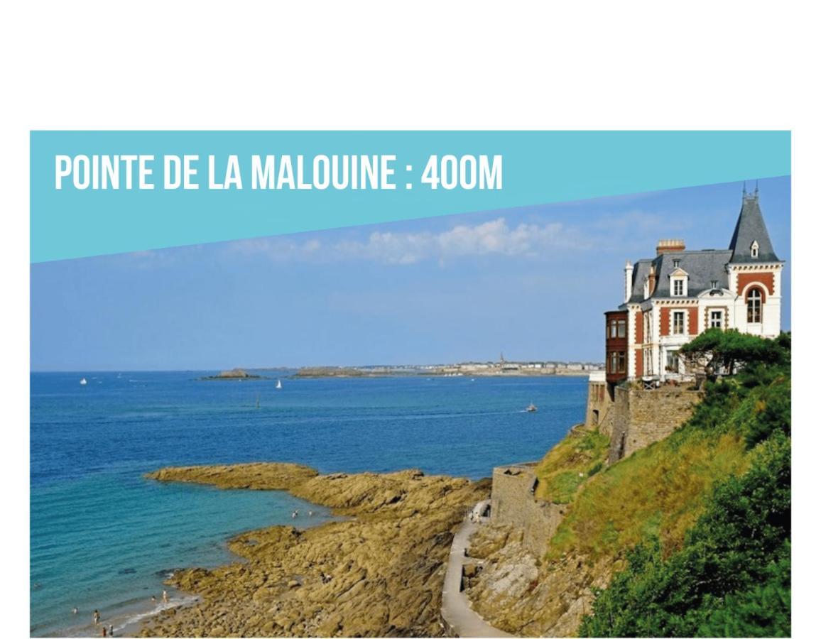 Homard And Fox, Appartement 2 Chambres 100M De La Mer Dinard Exteriör bild